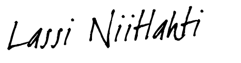 Lassi Niitlahti signature