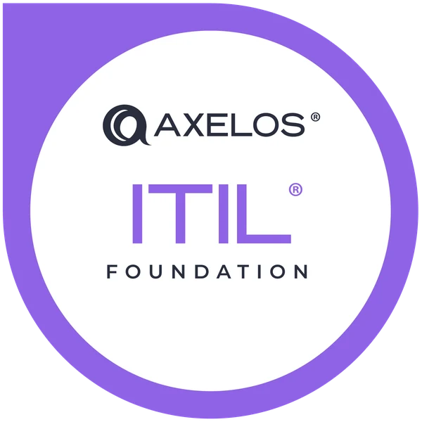 ITIL 4 Foundation badge