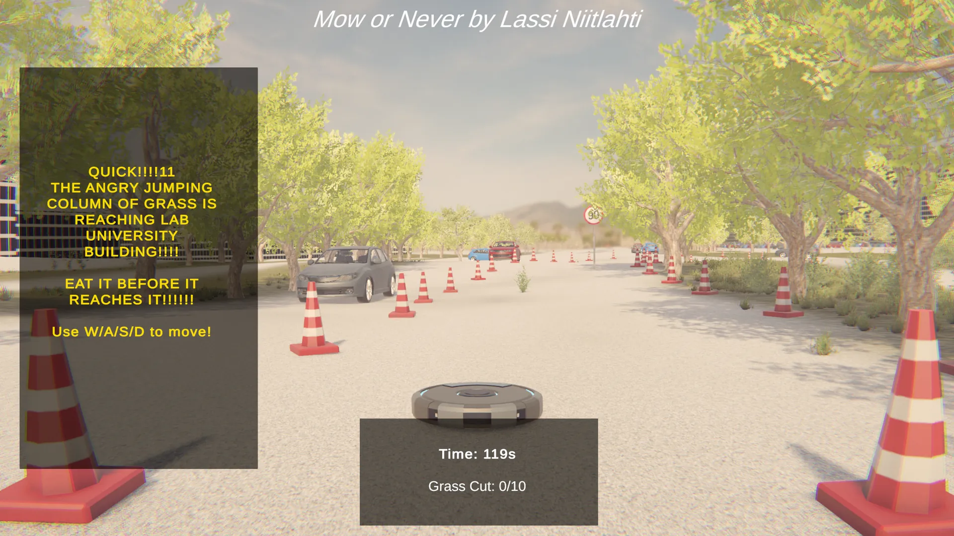 Mow or Never — gameplay