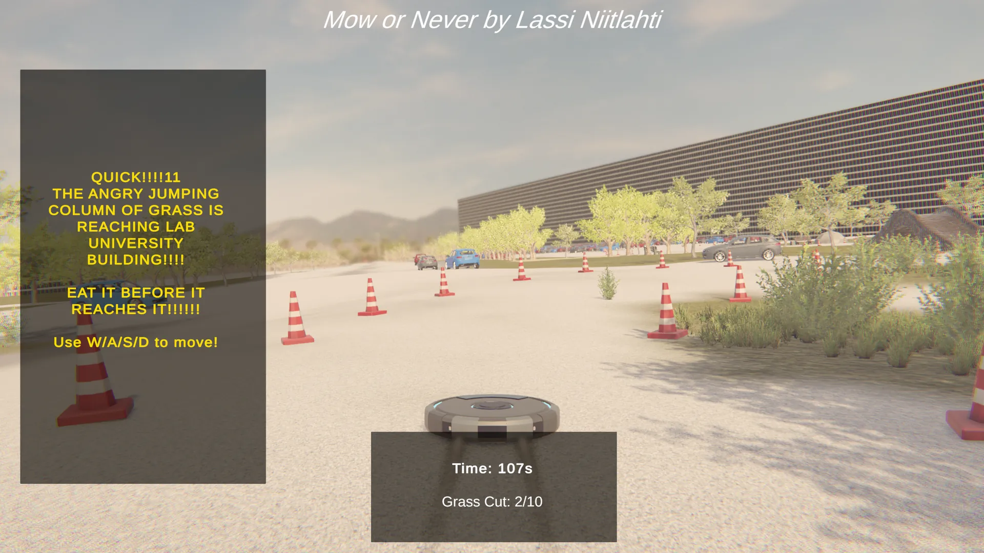 Mow or Never — gameplay