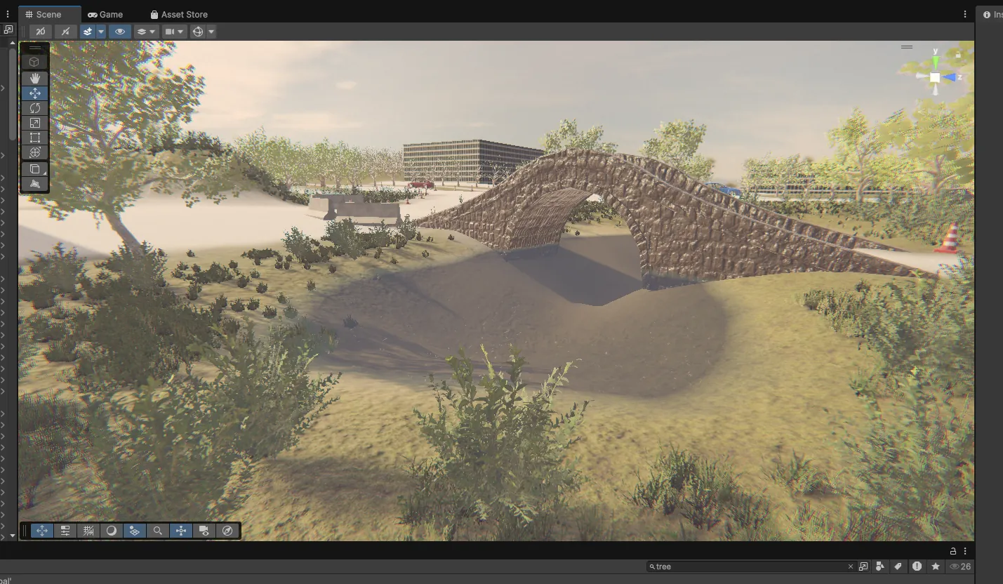 Mow or Never — self-made water shader